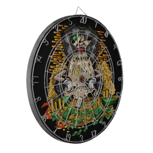 Postbus Dartbord (Voorkant Links)