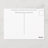 Postbus Eskdale Cumbria Briefkaart (Achterkant)