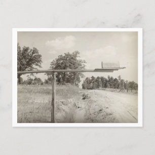  postbus in de jaren '30 Mississippi foto Briefkaart