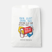 Postbus in ruste bedankzakje (Voorkant)