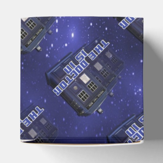 Postbus kubusbeugel bedankdoosjes (Bovenkant)