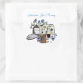 Postbus Kunst Aangepaste Tekst Stickers (Tas)