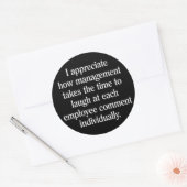 Postbus Ronde Sticker (Envelop)