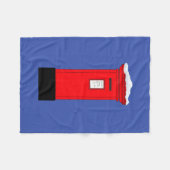 Postbus Santa Fleece Deken (Voorkant (Horizontaal))