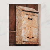 Postbusroestering buiten briefkaart (Voorkant)