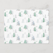 Postcard (10,8 x 14,2 cm) - Christmas Trees Briefkaart (Voorkant)