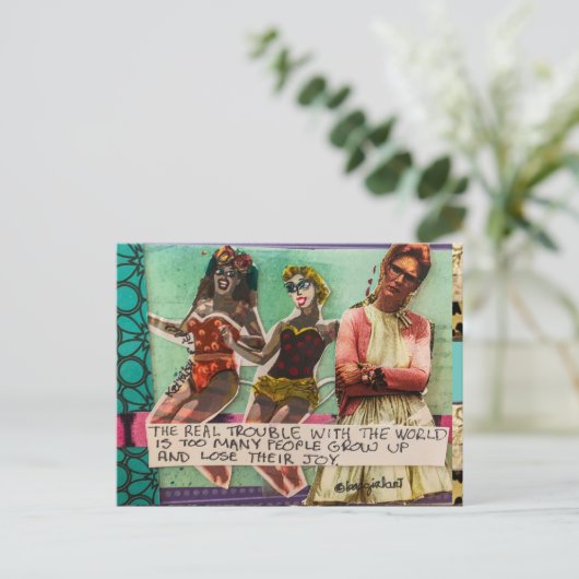 Postcard Briefkaart (Staand voorkant)