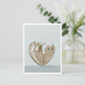 Postcard - Cute Cat in Glass Briefkaart (Staand voorkant)