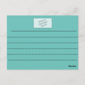 postcard happy birthday briefkaart (Achterkant)