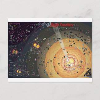Postcard, High Frontier Colonization Briefkaart