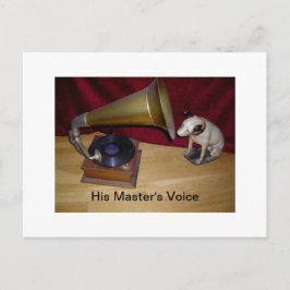 Postcard - His Master's Voice Briefkaart