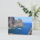 Postcard - Madeira Coastline Briefkaart (Staand voorkant)