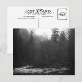 Postcard - Misty Salmon River, Oregon Briefkaart (Voorkant / Achterkant)