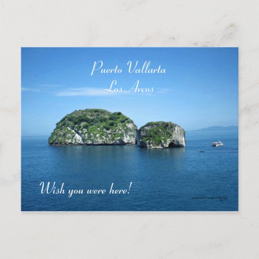 Postcard of Puerto Vallarta Los Arcos Briefkaart (Voorkant)
