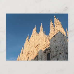 Postcard: The Golden Duomo of Milaan Briefkaart