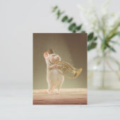 Postcard: "The Trumpeter" Briefkaart (Staand voorkant)