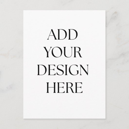 Postcard w/ Backing Briefkaart (Voorkant)