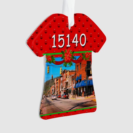 Postcode Pitcairn Ornament (voorkant)