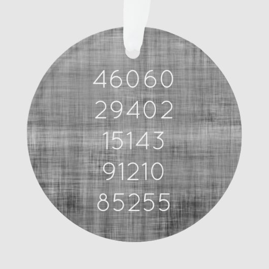 Postcode Verhuisgeschiedenis Nieuwe startnaam Zwar Ornament (voorkant)