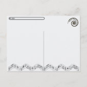 Postcroisement - Carte postale de danseur de musiq (Dos)