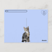 Postcrossing - Alles wat je nodig hebt is liefde e Briefkaart (Achterkant)