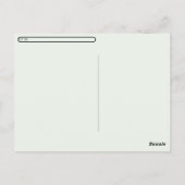 Postcrossing Canon Briefkaart (Achterkant)