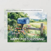 Postcrossing Country Mailbox - Briefkaart (Voorkant / Achterkant)