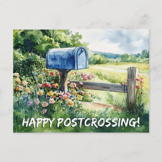 Postcrossing Country Mailbox - Briefkaart (Voorkant)