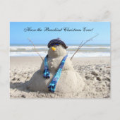 Postcrossing - Florida Sneeuwman Kerst Briefkaart (Voorkant)
