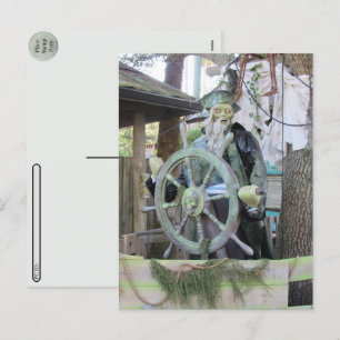 Postcrossing - Geest Piraten Halloween Ansichtkaar Feestdagenkaart