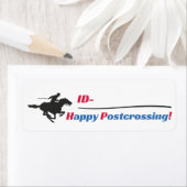 Postcrossing ID Label - Koerier (Insitu)