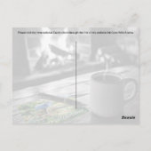 Postcrossing Koffie - Briefkaart (Achterkant)