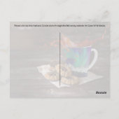 Postcrossing Koffie - Briefkaart (Achterkant)