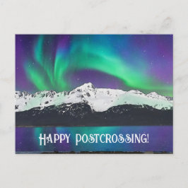 Postcrossing Noorderlicht 1 - Briefkaart