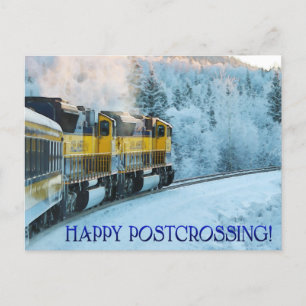 Postcrossing Trein - Briefkaart
