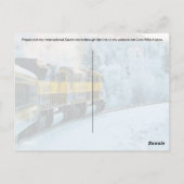 Postcrossing Trein - Briefkaart (Achterkant)