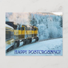 Postcrossing Trein - Briefkaart