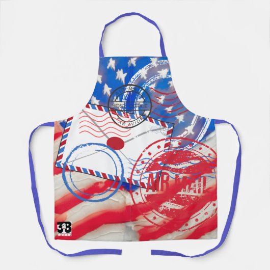 Postdienst Schort (Voorkant)