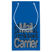 Postdrager Extraordinaire Klein Cadeauzakje (Achterkant)