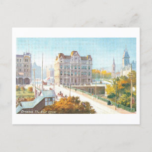 Poste à Ottawa Carte postale Vintage