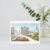 Poste à Ottawa Carte postale Vintage (Debout devant)