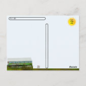 Poste - Carte postale Grange Peinte (Dos)