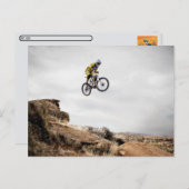 Poste - Carte postale VTT (Devant / Derrière)