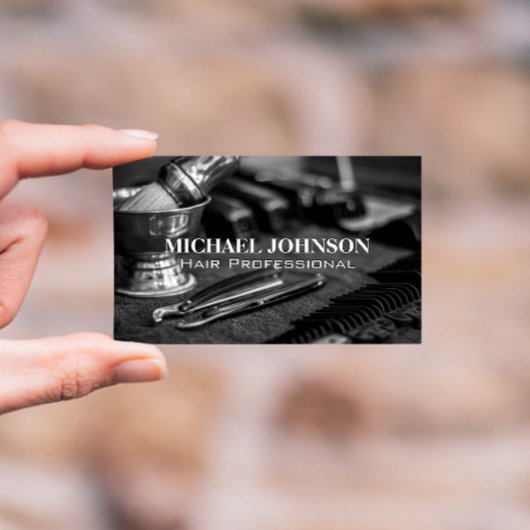 Poste de travail de la Boutique de Barber