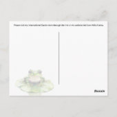 Poste Hoppy - Carte postale (Dos)