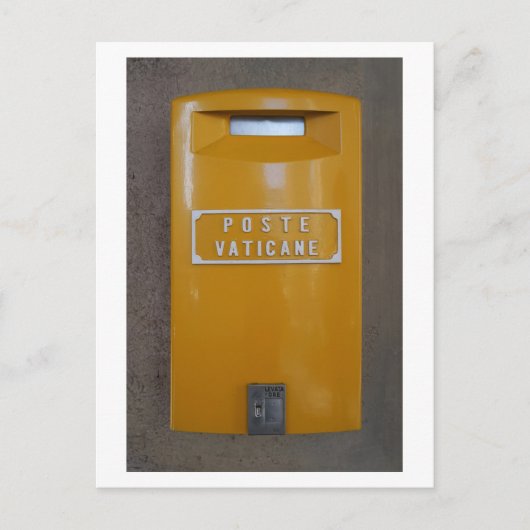 Poste Vaticane Briefkaart (Voorkant)