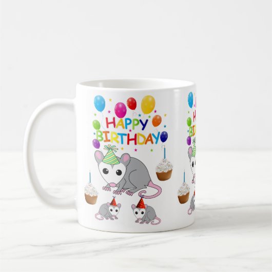 Postelle Mok Happy Birthday Mok (Links)