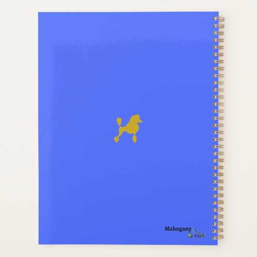 Postelplank Planner (Achterkant)