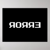 POSTER Я Я Я Ǝ | ERREUR (Devant)