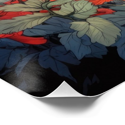 POSTER きれいな色とりどりの花 (Coin)